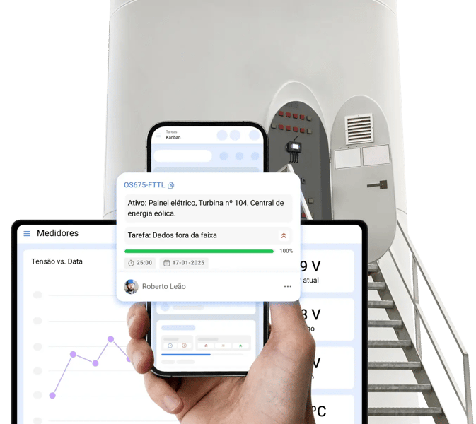 Tecnologia avançada para manutenção de energias renováveis