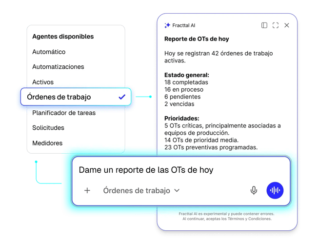 Agentes que conocen tu planta: activa el piloto automático