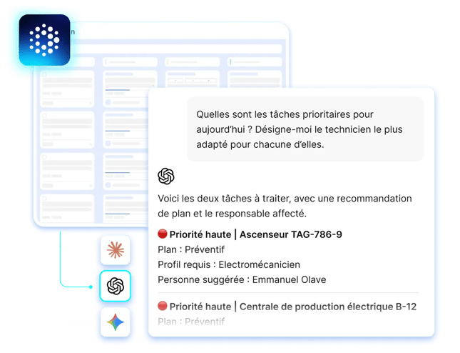 Vos opérations de maintenance, désormais connectée à l'IA de votre choix