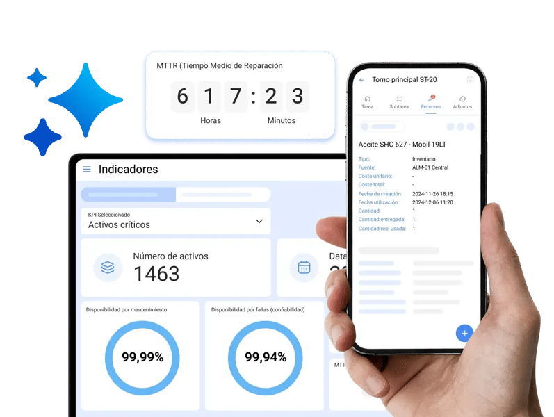 El software que eligen los líderes del mantenimiento