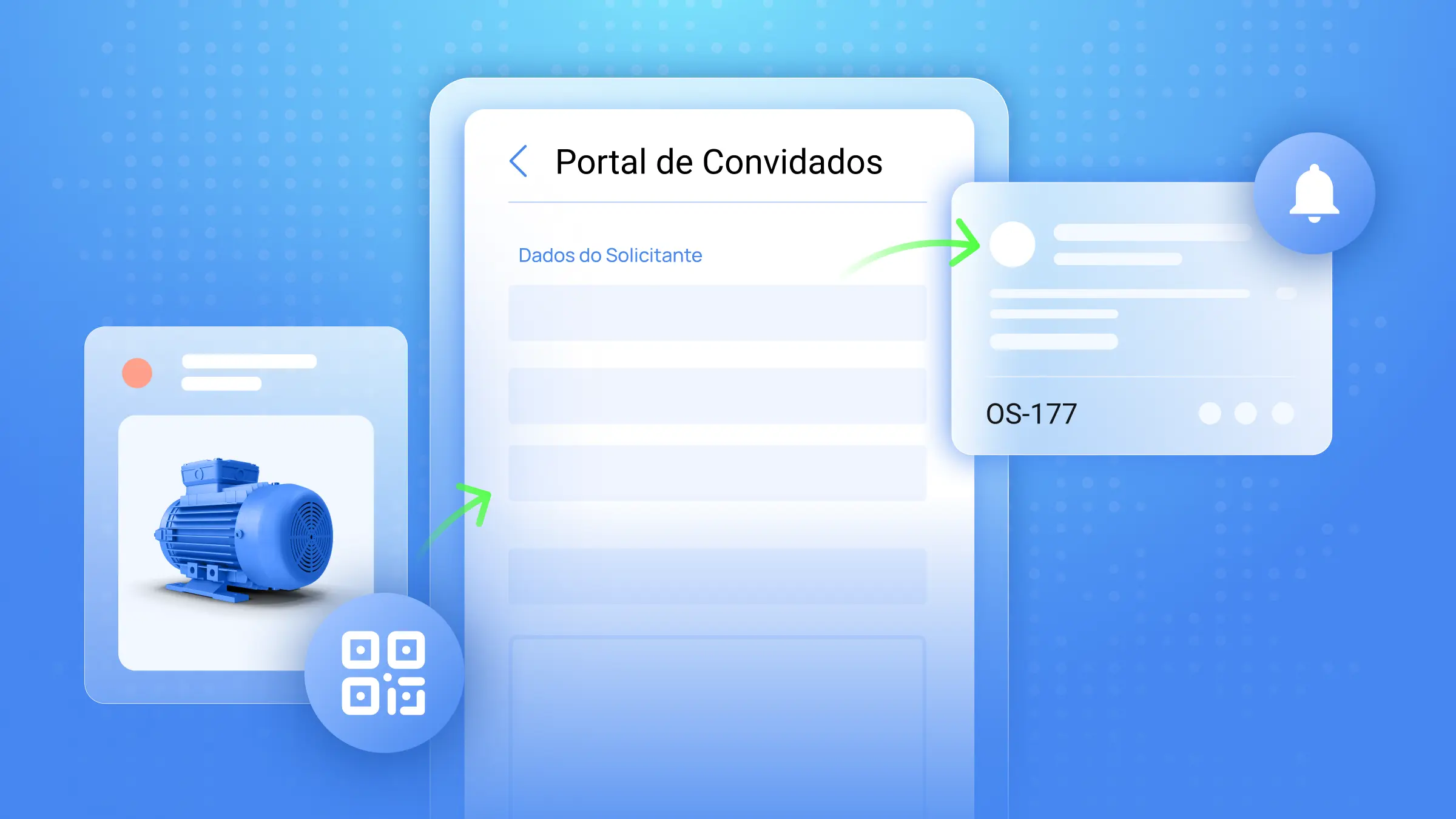 Portal de solicitações para convidados