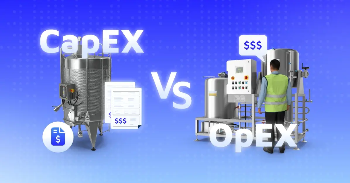 Diferenças entre Capex e Opex na gestão da manutenção