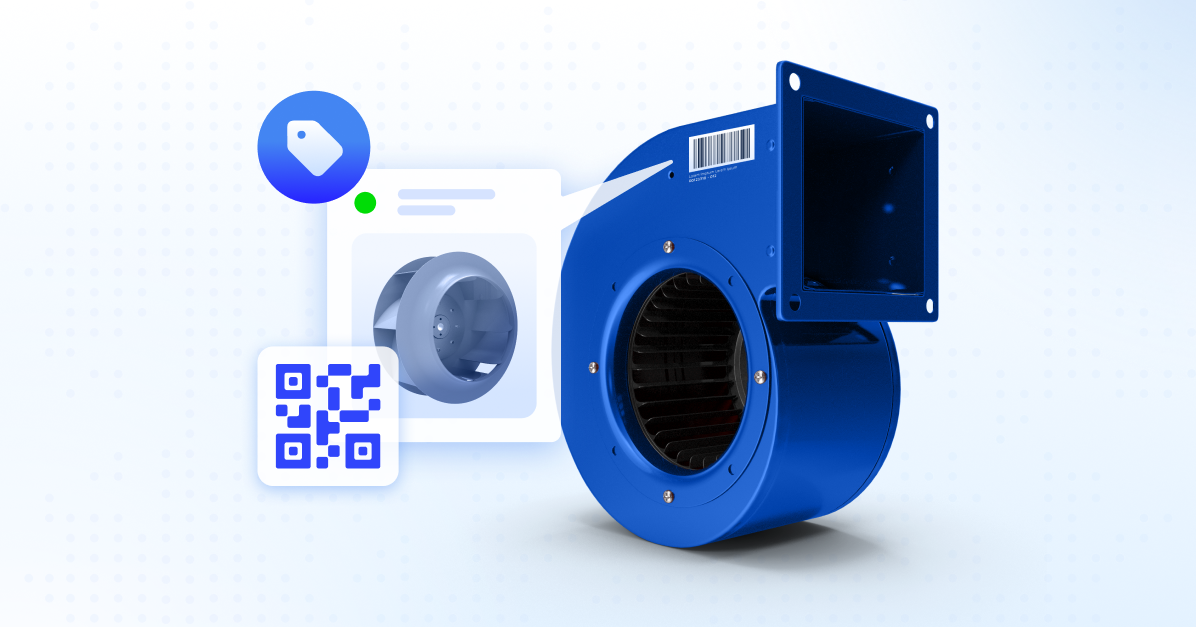 Etiquetas e QR Codes em equipamentos