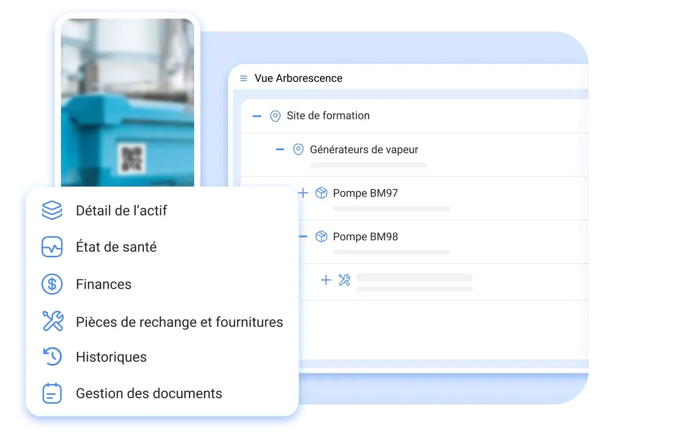 Un suivi précis de l’état et de la performance de vos équipements