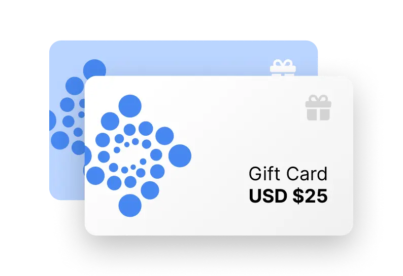Participa en el sorteo de 4 Gift Cards