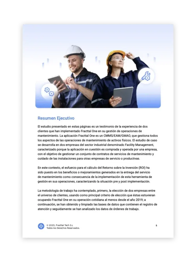 Descubre el ROI de Fracttal One