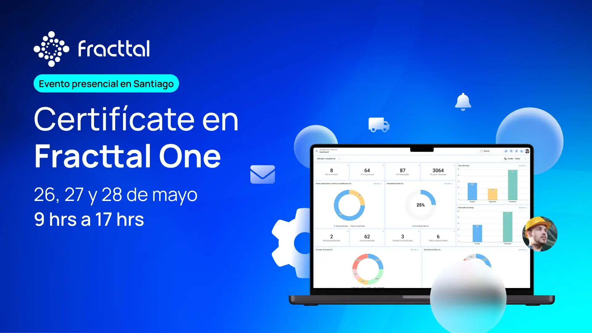 Capacitación presencial de Fracttal One - Chile