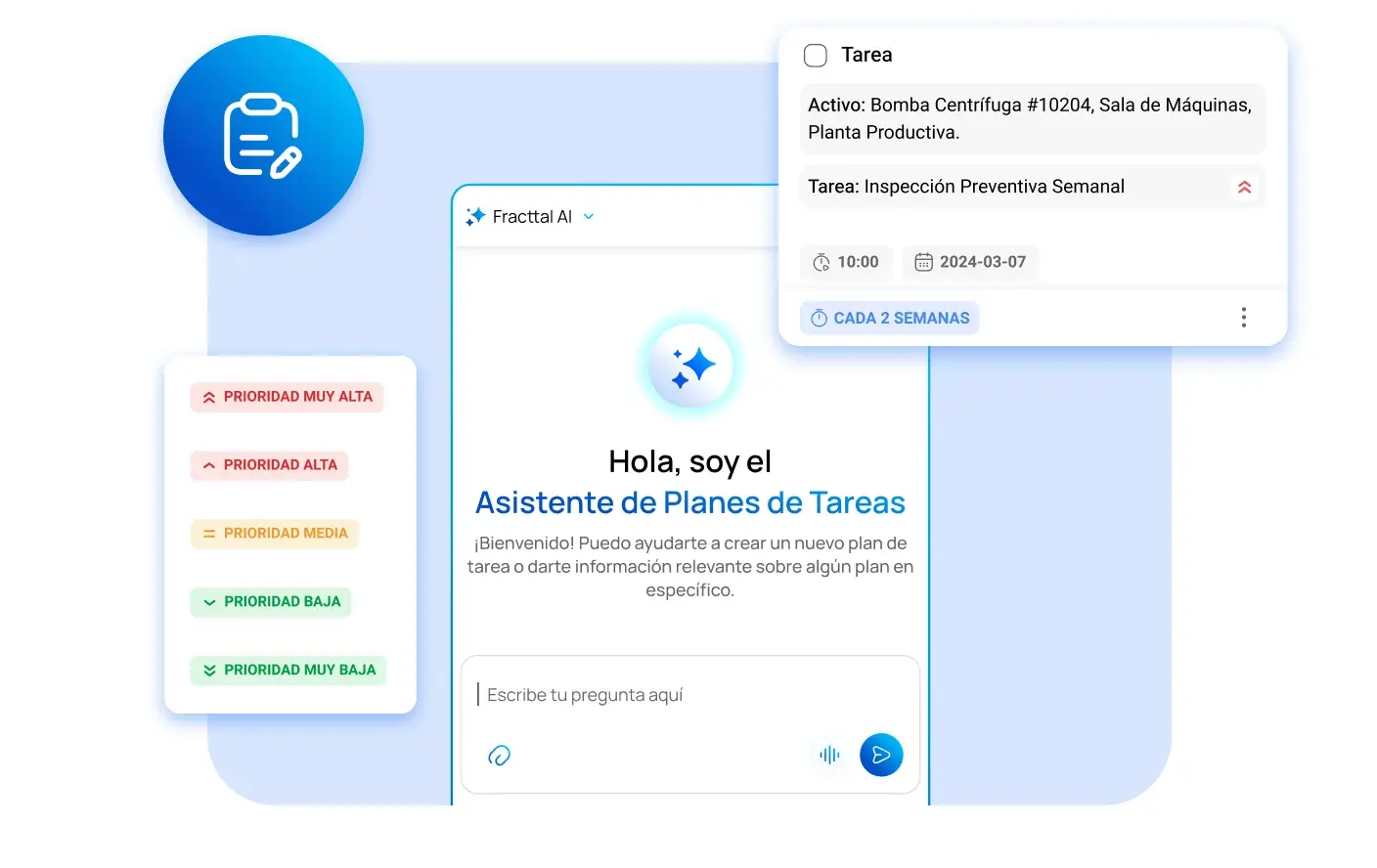 Control detallado de tareas