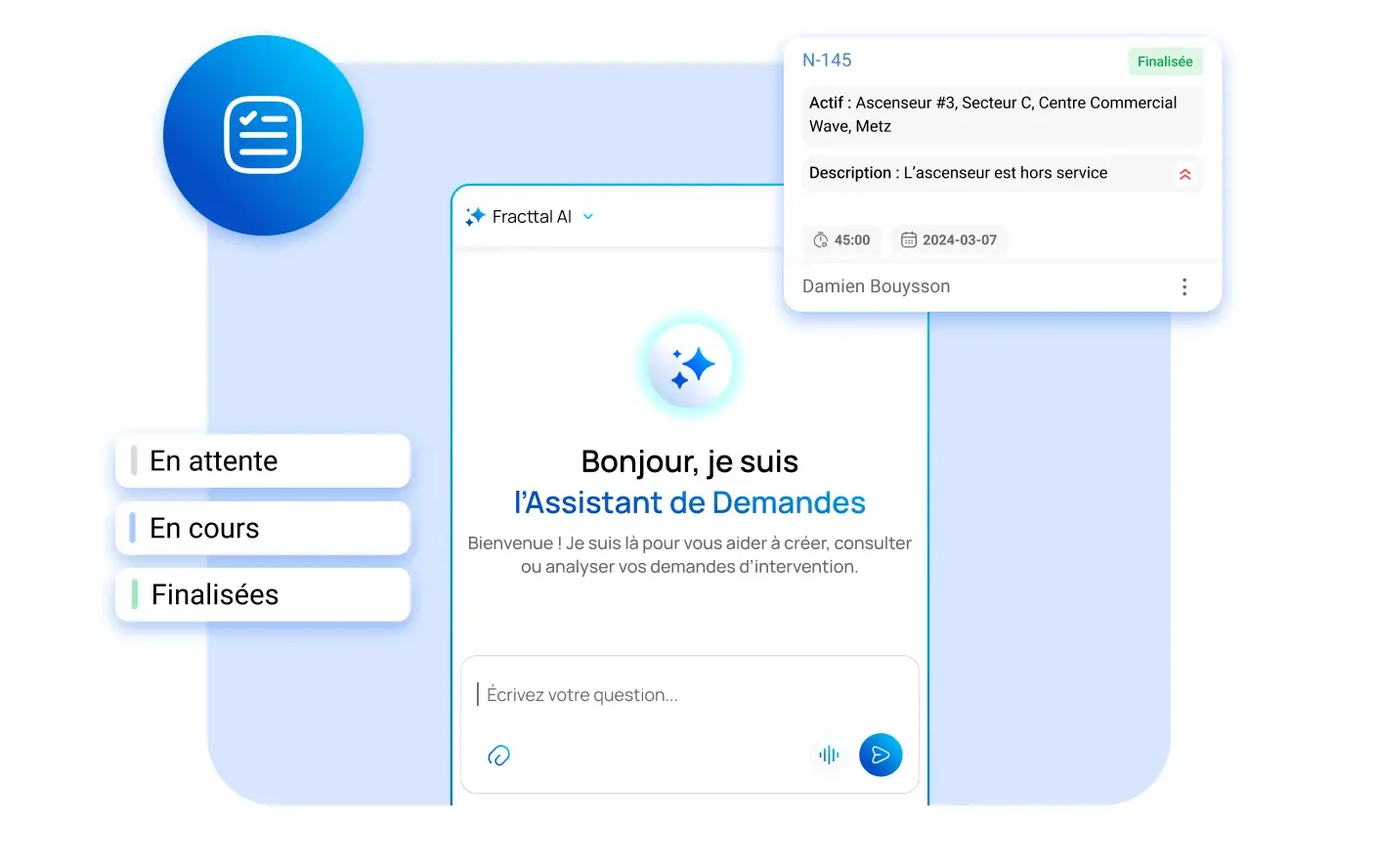 Analyse fluide du flux de demandes