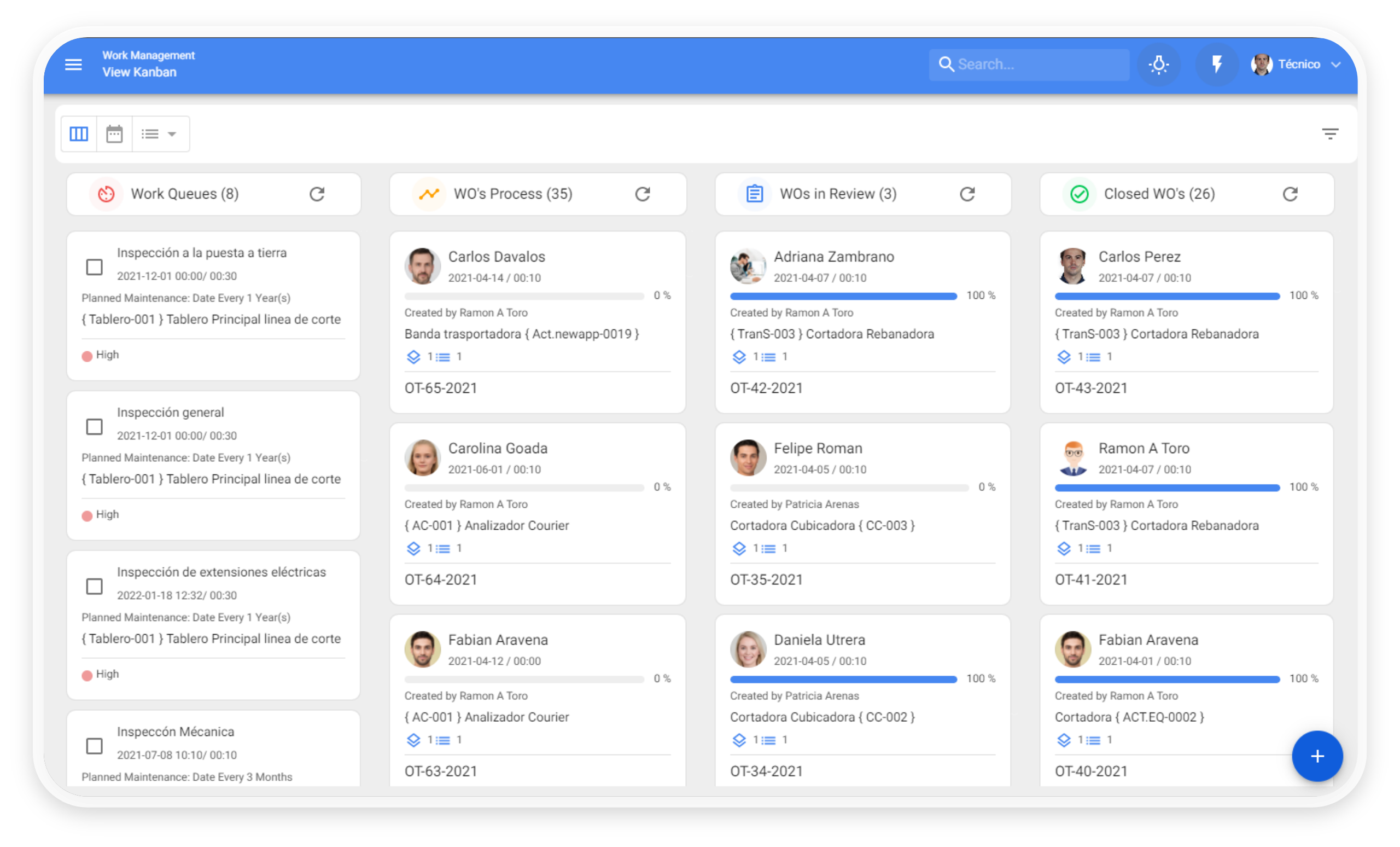 New Kanban view