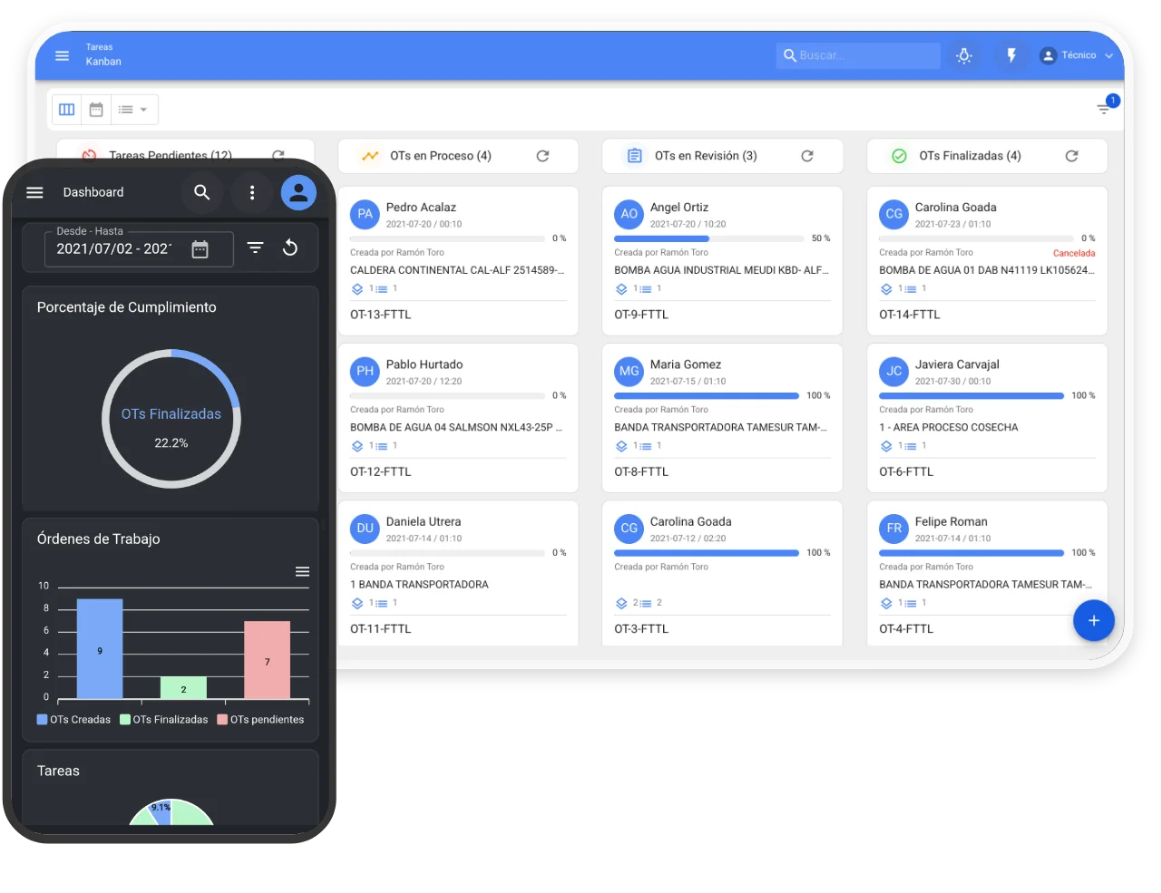 Optimiza tus operaciones de mantenimiento con Fracttal One