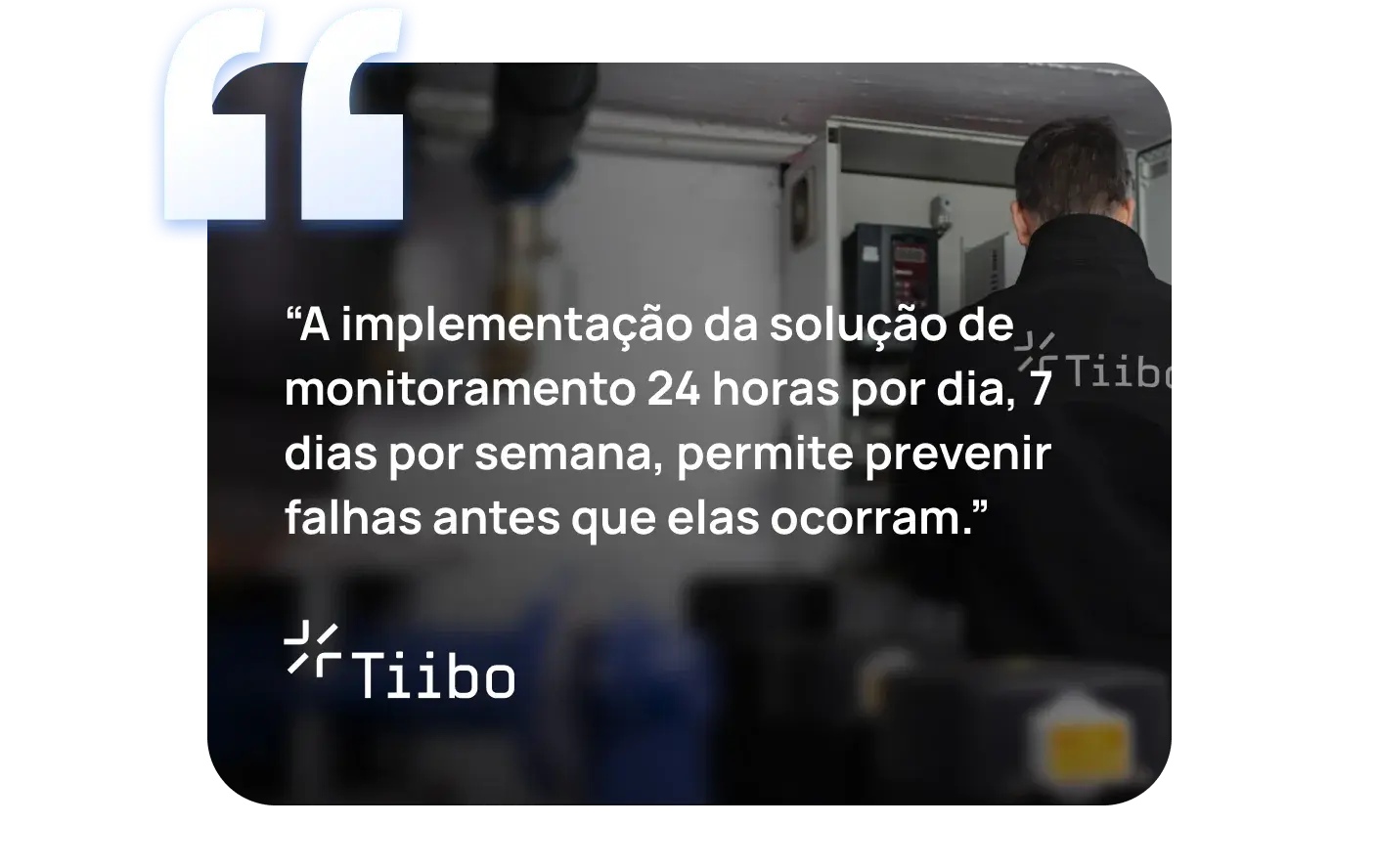 De dados a decisões que evitam paradas