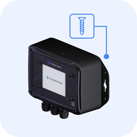 Nossos dispositivos e sensores de IoT são muito fáceis de instalar e configurar.