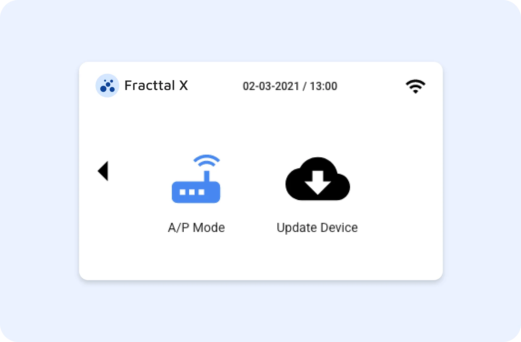 Modo de configuração fácil e prático
