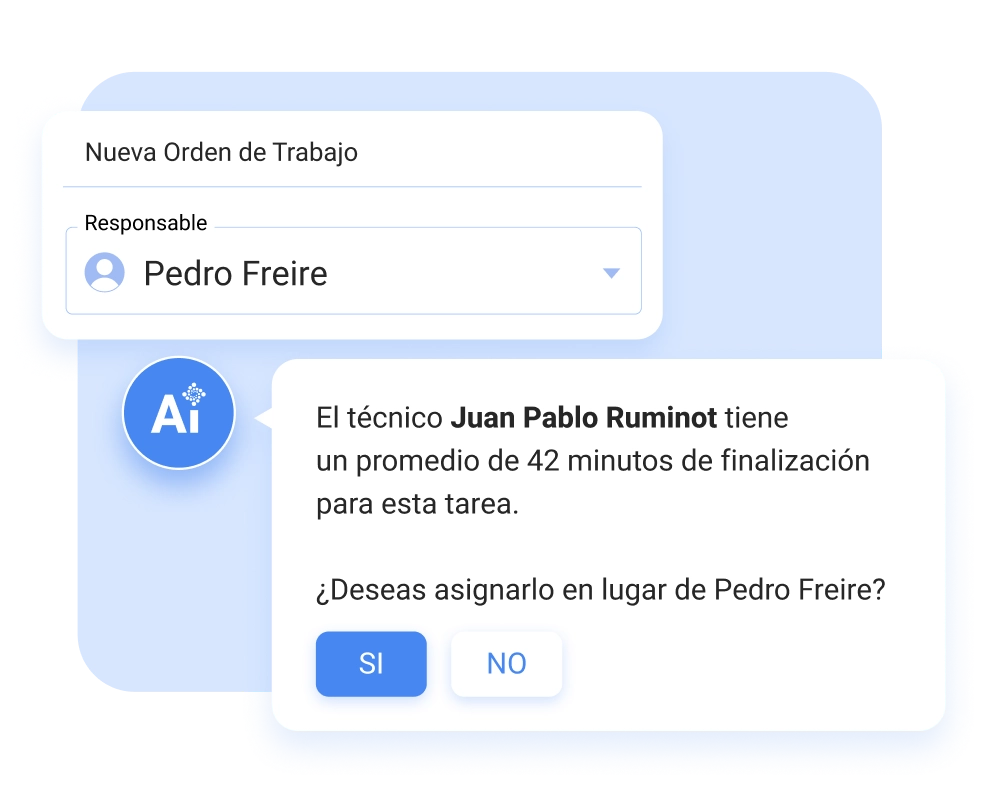 Todo el poder de la Inteligencia Artificial en tu gestión de mantenimiento