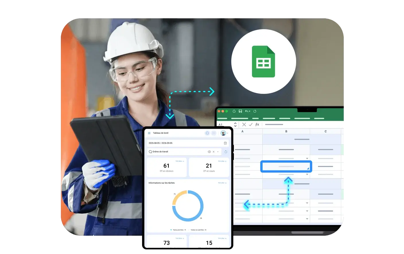 Synchronisez votre maintenance en temps réel