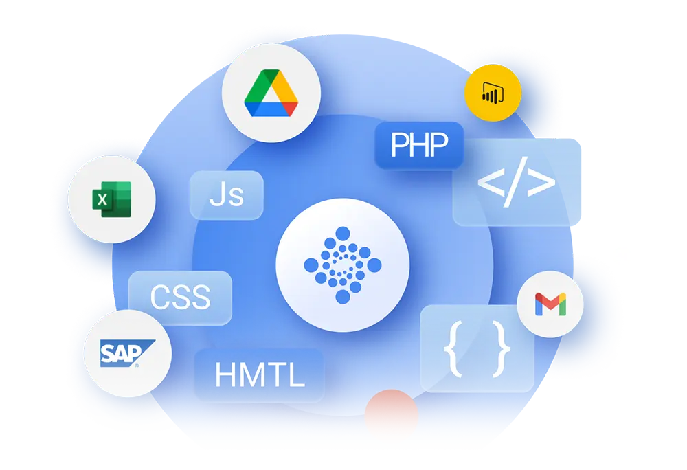 Integrações com qualquer software