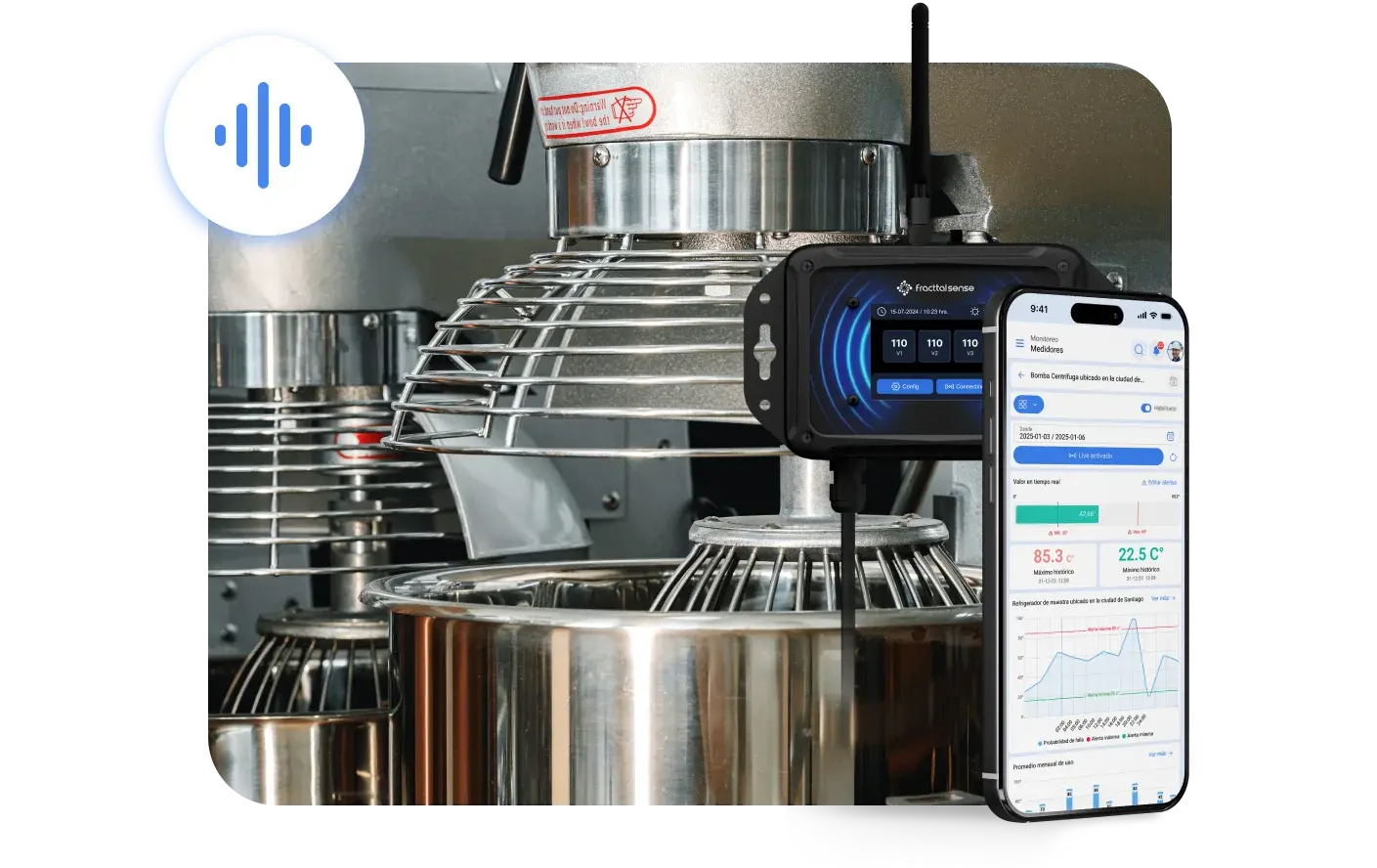 Detecta vibraciones, anticipa fallos