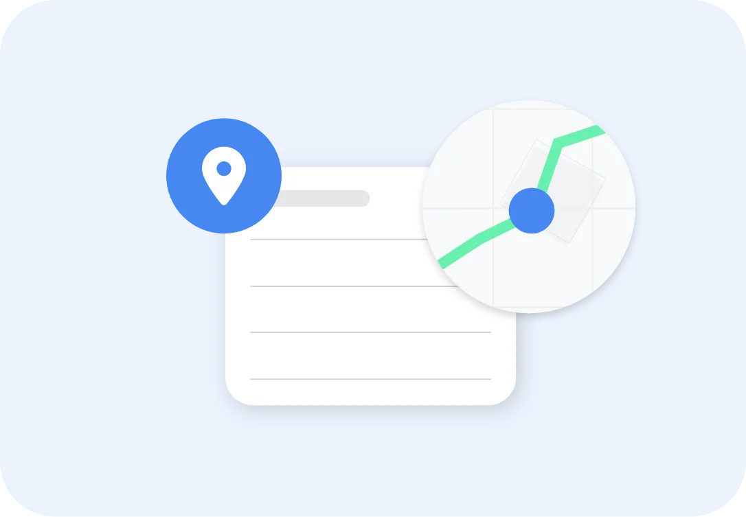 Geolocation of tasks and streamlining of processes