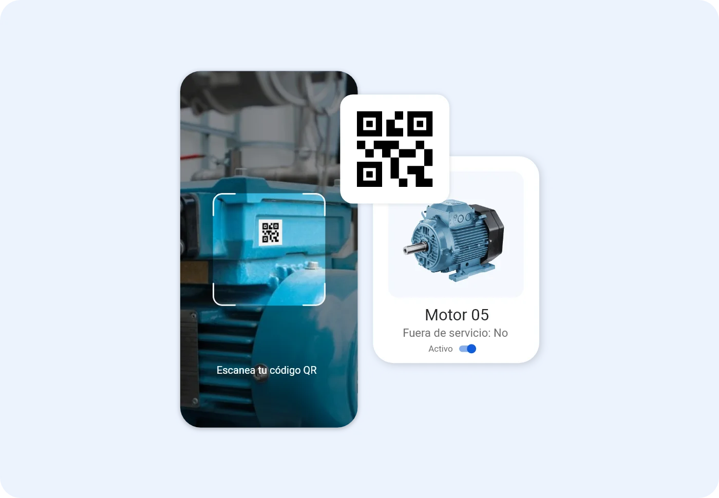 Identify your assets by QR codes and NFC tags