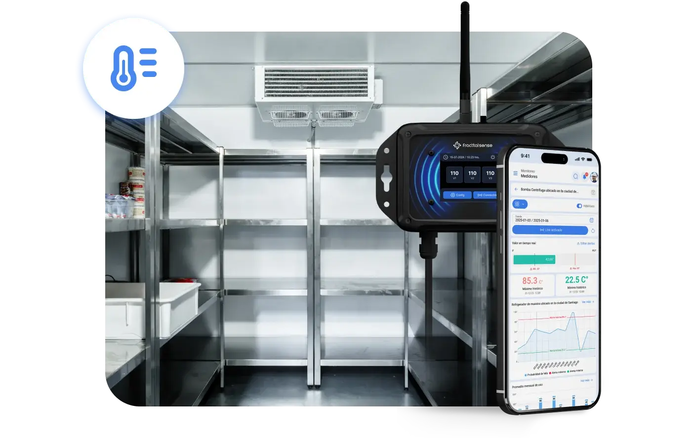 Supervisión de tus equipos de refrigeración