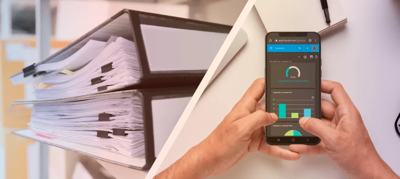 Antes e depois de um CMMS