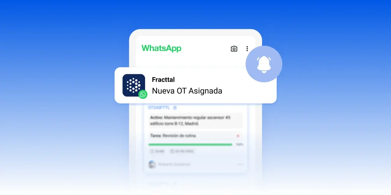 Notificar la creación y asignación de una OT