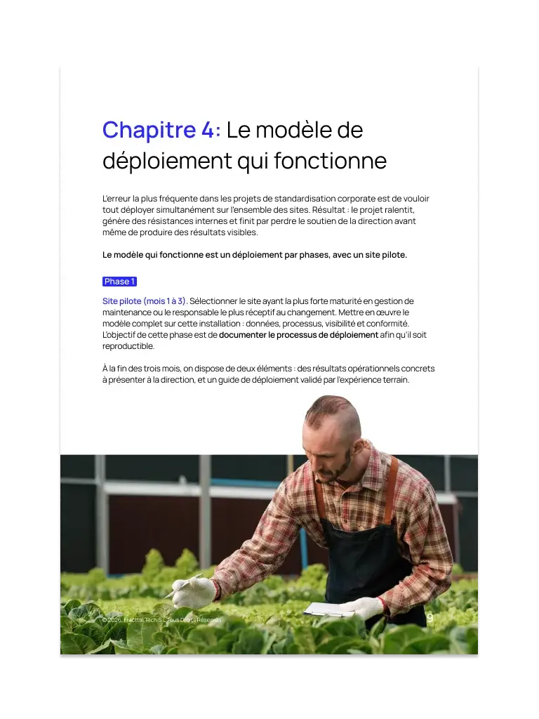 ebook standardiser maintenance groupe agroalimentaire