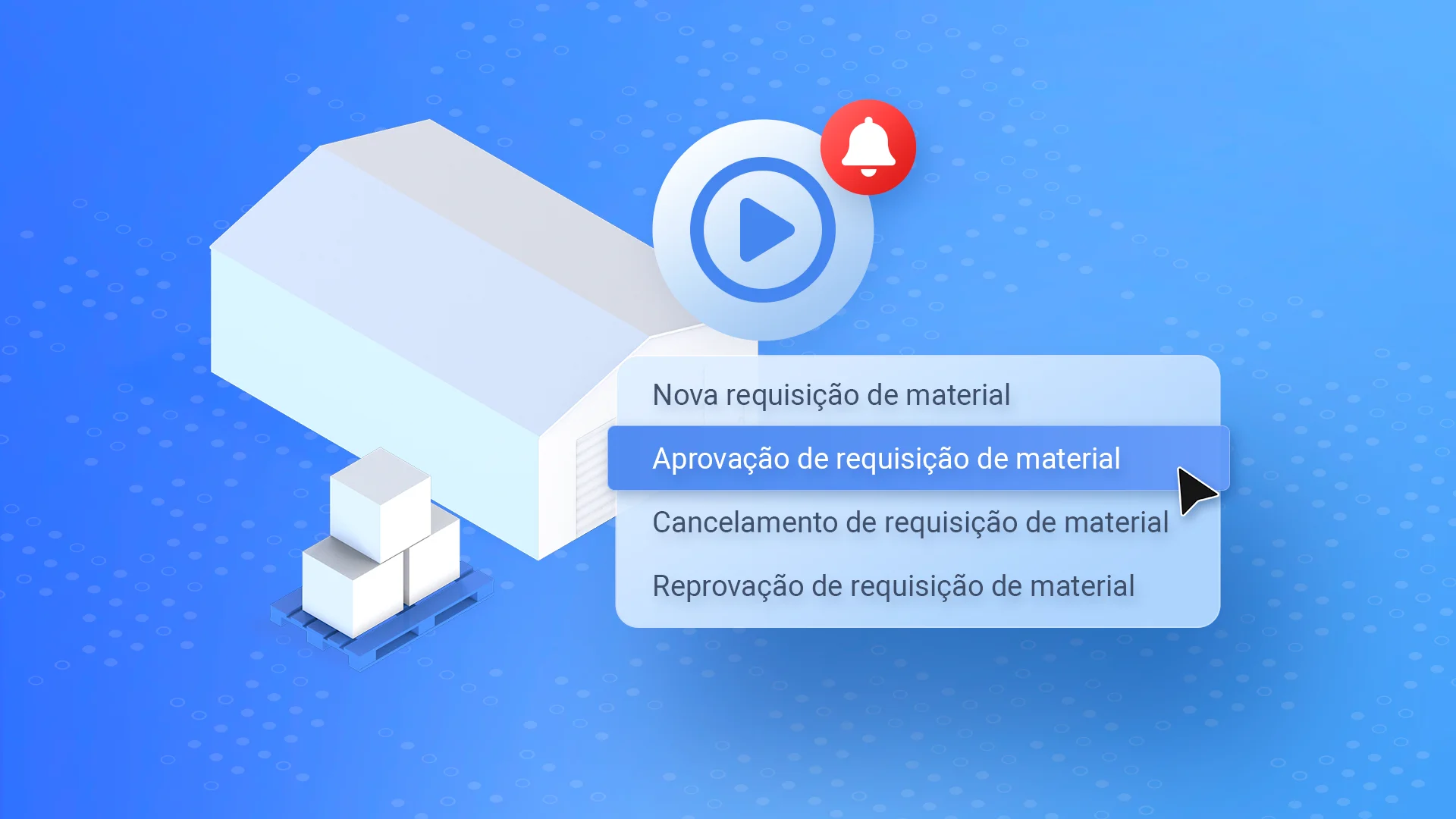 Atualização automatizada de armazéns