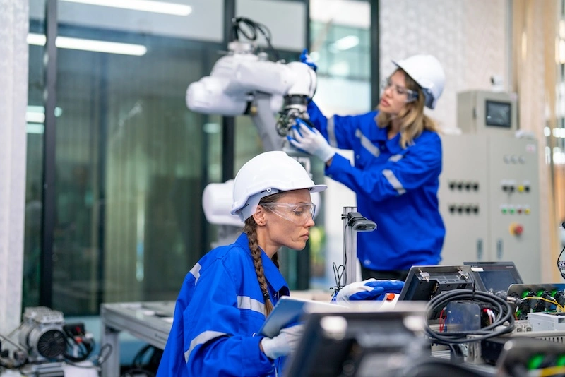 Mulheres na manutenção