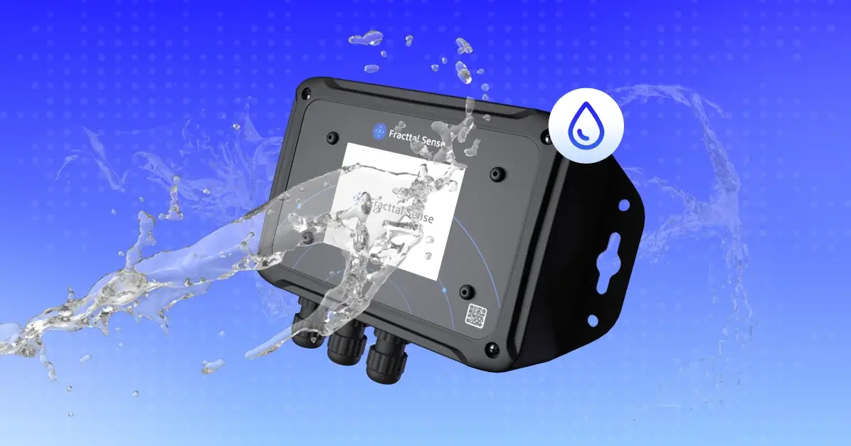 protección del sensor contra chorros de agua